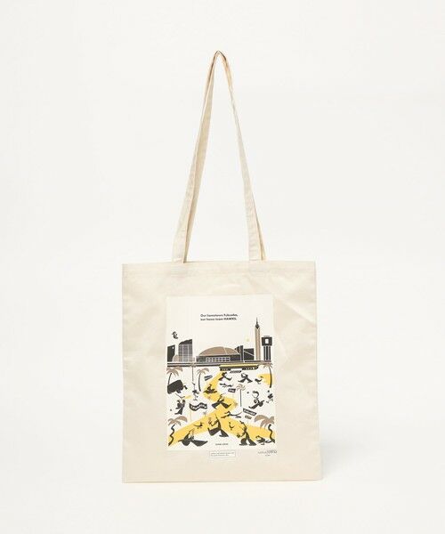 green label relaxing / グリーンレーベル リラクシング トートバッグ | 【別注】＜SoftBank HAWKS＞ アートプリントトートバッグ（NATURAL）