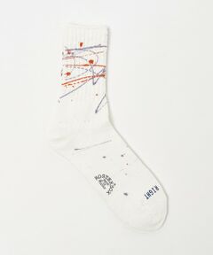 green label relaxing / グリーンレーベル リラクシング ソックス | 【別注】＜ROSTER SOX＞ ペイントソックス