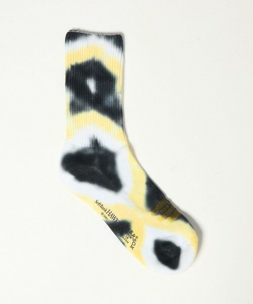 green label relaxing / グリーンレーベル リラクシング ソックス | 【別注】＜SoftBank HAWKS×ROSTER SOX×GLR＞ソックス 靴下（WHITE）