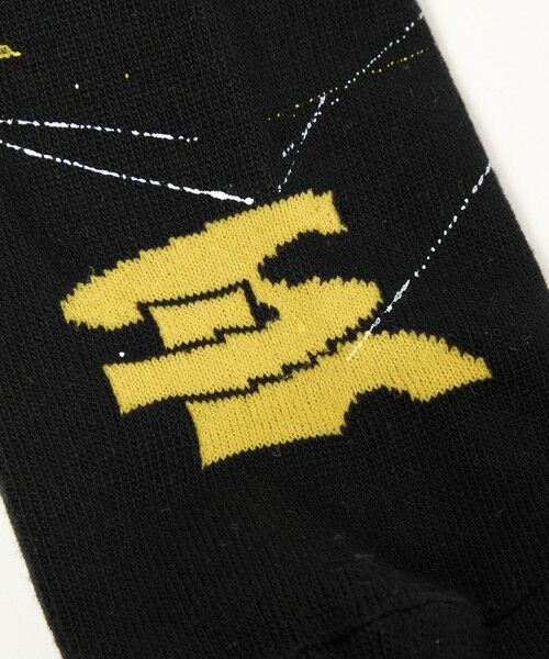 green label relaxing / グリーンレーベル リラクシング ソックス | 【別注】＜SoftBank HAWKS×ROSTER SOX×GLR＞ソックス 靴下 BLACK | 詳細2