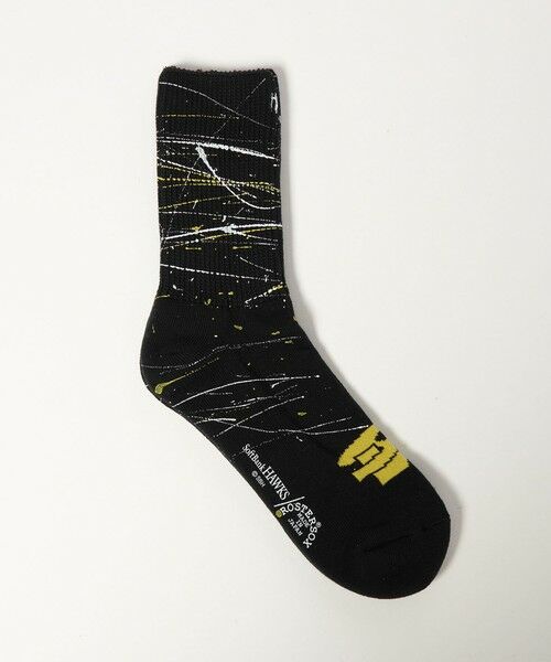 green label relaxing / グリーンレーベル リラクシング ソックス | 【別注】＜SoftBank HAWKS×ROSTER SOX×GLR＞ソックス 靴下 BLACK（BLACK）