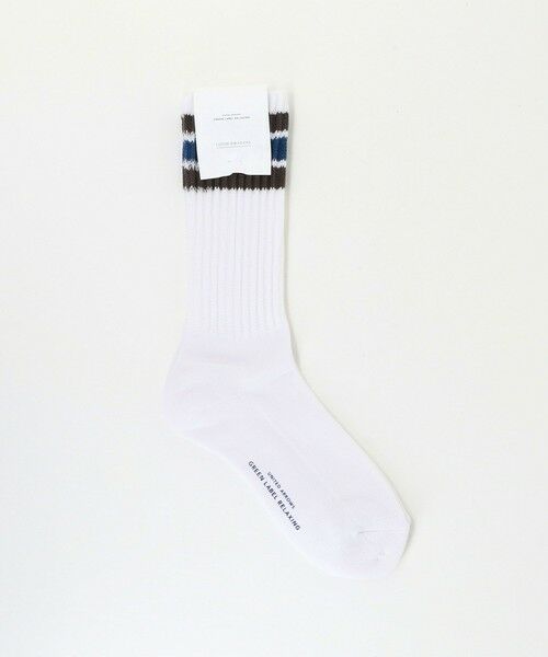 green label relaxing / グリーンレーベル リラクシング ソックス | GLR ルーズ ソックス（DK.GRAY）