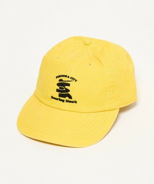 green label relaxing / グリーンレーベル リラクシング キャップ | 【別注】＜SoftBank HAWKS×INFIELDER DESIGN×GLR＞ロゴ キャップ（YELLOW）