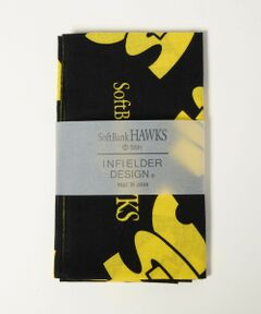 green label relaxing / グリーンレーベル リラクシング ハンカチ | 【別注】＜SoftBank HAWKS×INFIELDER DESIGN×GLR＞てぬぐい