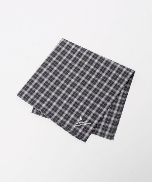 green label relaxing / グリーンレーベル リラクシング ハンカチ | GLR ファイン エンブロイダリー 刺しゅう ハンカチ（BLACK）