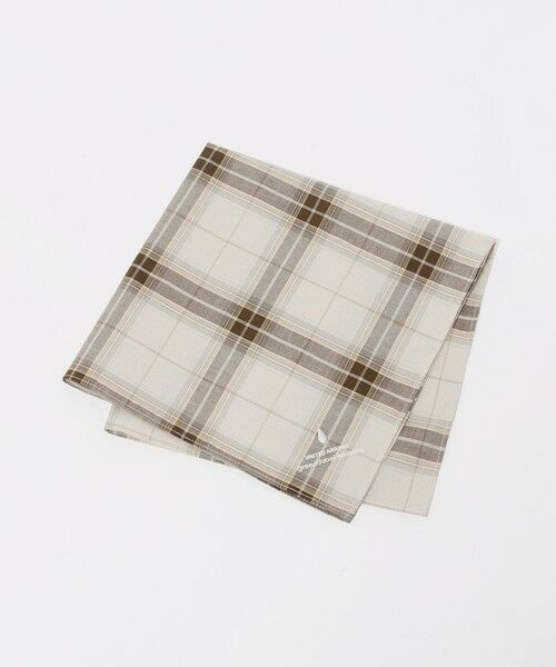 green label relaxing / グリーンレーベル リラクシング ハンカチ | GLR ファイン エンブロイダリー 刺しゅう ハンカチ（NATURAL）