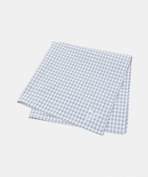 green label relaxing / グリーンレーベル リラクシング ハンカチ | GLR ファイン エンブロイダリー 刺しゅう ハンカチ（COBALT）