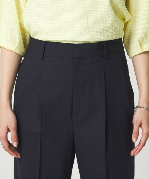 green label relaxing / グリーンレーベル リラクシング スラックス・ドレスパンツ | ［size SHORTあり］ライト カチリラ ストレート パンツ | 詳細17