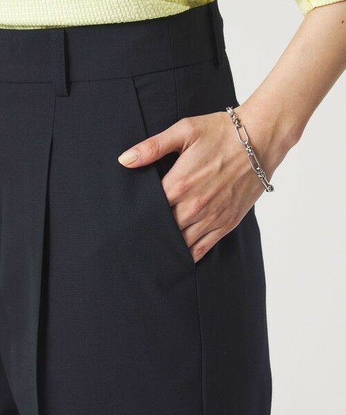 green label relaxing / グリーンレーベル リラクシング スラックス・ドレスパンツ | ［size SHORTあり］ライト カチリラ ストレート パンツ | 詳細19