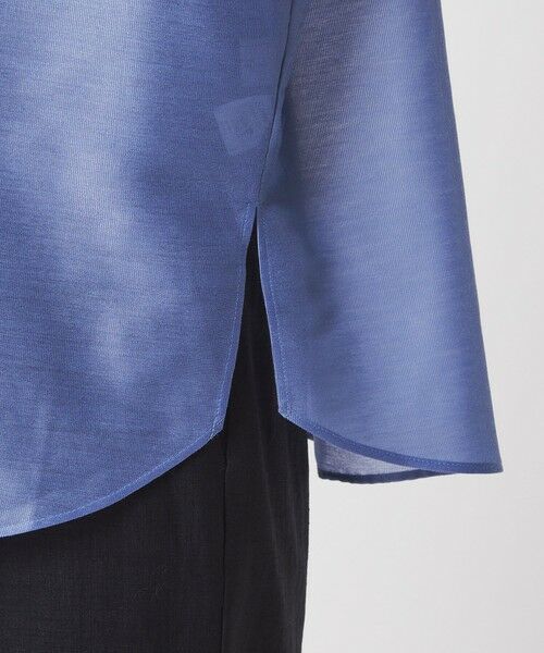 green label relaxing / グリーンレーベル リラクシング シャツ・ブラウス | カールマイヤー ポケット ショートスリーブ ブラウス マシンウォッシャブル 通気性 | 詳細14