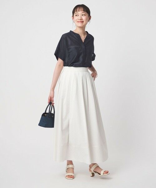 green label relaxing / グリーンレーベル リラクシング シャツ・ブラウス | カールマイヤー ポケット ショートスリーブ ブラウス マシンウォッシャブル 通気性 | 詳細26