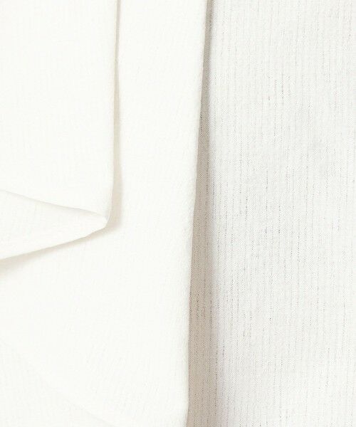 green label relaxing / グリーンレーベル リラクシング シャツ・ブラウス | Breeze Cool  ラッフル ブラウス マシンウォッシャブル 吸水速乾 通気性 UVカット | 詳細7