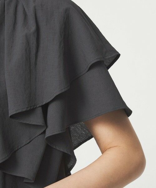 green label relaxing / グリーンレーベル リラクシング シャツ・ブラウス | Breeze Cool  ラッフル ブラウス マシンウォッシャブル 吸水速乾 通気性 UVカット | 詳細18