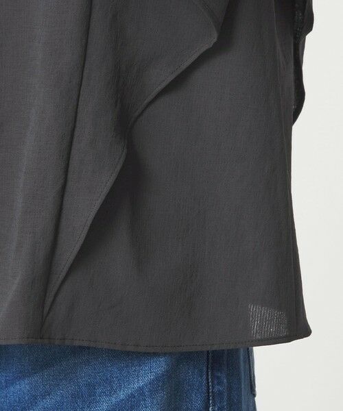 green label relaxing / グリーンレーベル リラクシング シャツ・ブラウス | Breeze Cool  ラッフル ブラウス マシンウォッシャブル 吸水速乾 通気性 UVカット | 詳細19