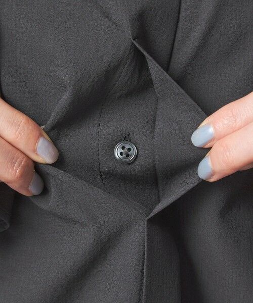 green label relaxing / グリーンレーベル リラクシング シャツ・ブラウス | Breeze Cool  ラッフル ブラウス マシンウォッシャブル 吸水速乾 通気性 UVカット | 詳細20