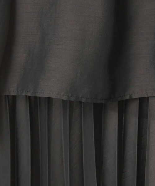 green label relaxing / グリーンレーベル リラクシング シャツ・ブラウス | ヨーク プリーツ ショートスリーブ ブラウス | 詳細5