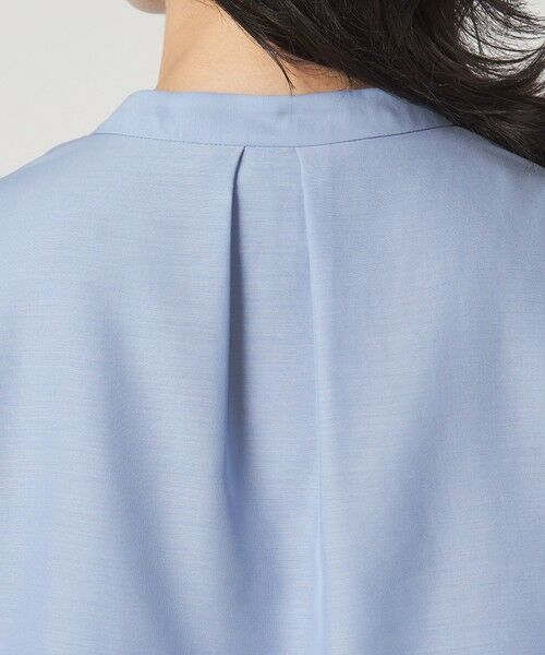 green label relaxing / グリーンレーベル リラクシング シャツ・ブラウス | ヨーク プリーツ ショートスリーブ ブラウス | 詳細15