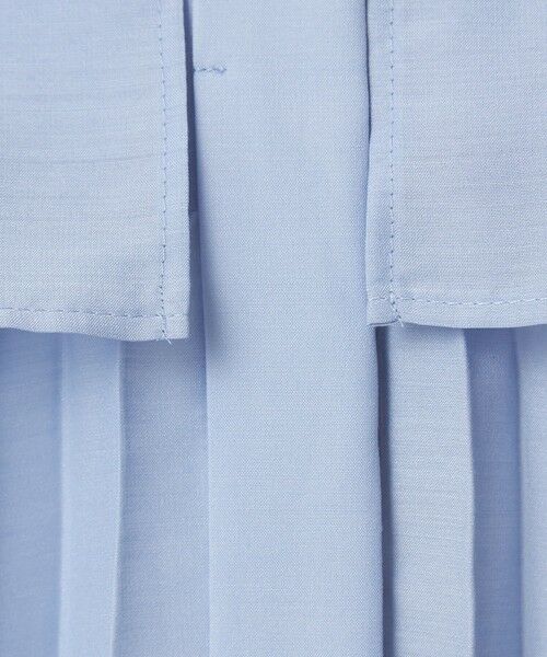 green label relaxing / グリーンレーベル リラクシング シャツ・ブラウス | ヨーク プリーツ ショートスリーブ ブラウス | 詳細17