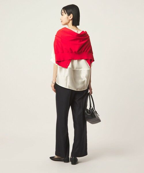 green label relaxing / グリーンレーベル リラクシング シャツ・ブラウス | ［size SHORTあり］fleurie(フルリー) フォルム ショートスリーブ ブラウス | 詳細5