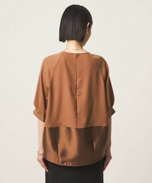 green label relaxing / グリーンレーベル リラクシング シャツ・ブラウス | ［size SHORTあり］fleurie(フルリー) フォルム ショートスリーブ ブラウス | 詳細19