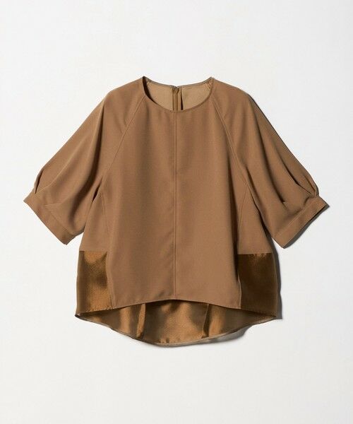 green label relaxing / グリーンレーベル リラクシング シャツ・ブラウス | ［size SHORTあり］fleurie(フルリー) フォルム ショートスリーブ ブラウス | 詳細20