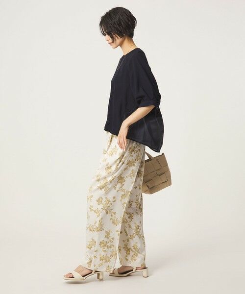 green label relaxing / グリーンレーベル リラクシング シャツ・ブラウス | ［size SHORTあり］fleurie(フルリー) フォルム ショートスリーブ ブラウス | 詳細29