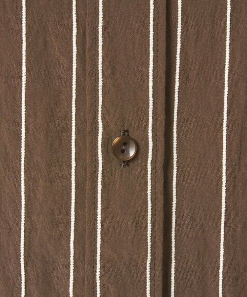 green label relaxing / グリーンレーベル リラクシング シャツ・ブラウス | スタンド ストライプ ブラウス | 詳細16