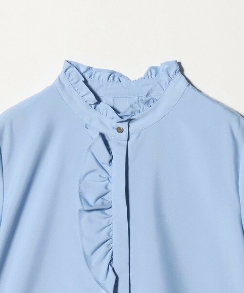 green label relaxing / グリーンレーベル リラクシング シャツ・ブラウス | フリル ディテール ショートスリーブ ブラウス | 詳細3