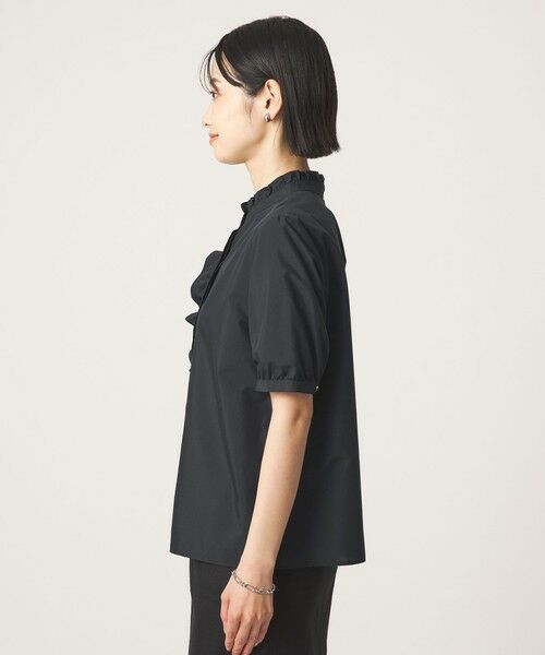 green label relaxing / グリーンレーベル リラクシング シャツ・ブラウス | フリル ディテール ショートスリーブ ブラウス | 詳細21