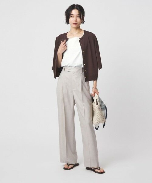 green label relaxing / グリーンレーベル リラクシング カットソー | 2WAY タンクトップ | 詳細3