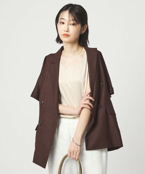 green label relaxing / グリーンレーベル リラクシング カットソー | 2WAY タンクトップ | 詳細5