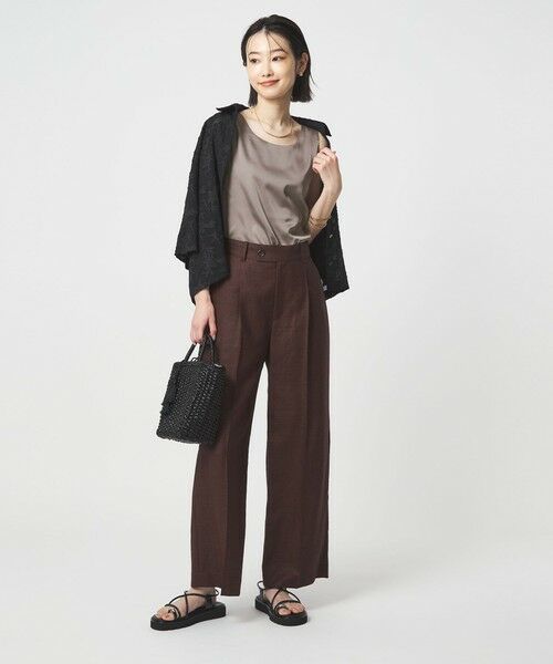 green label relaxing / グリーンレーベル リラクシング カットソー | 2WAY タンクトップ | 詳細13