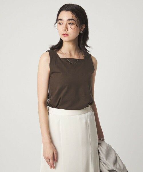 green label relaxing / グリーンレーベル リラクシング カットソー | 2WAY タンクトップ | 詳細27