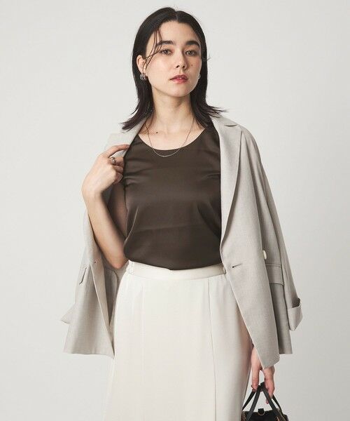 green label relaxing / グリーンレーベル リラクシング カットソー | 2WAY タンクトップ | 詳細23