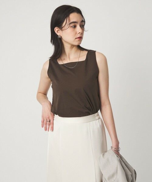 green label relaxing / グリーンレーベル リラクシング カットソー | 2WAY タンクトップ | 詳細26