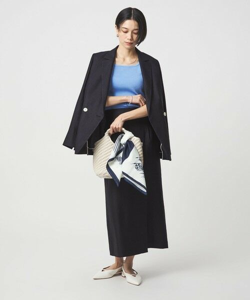 green label relaxing / グリーンレーベル リラクシング カットソー | ブライトリブ デコルテ フレンチスリーブ プルオーバー カットソー | 詳細22