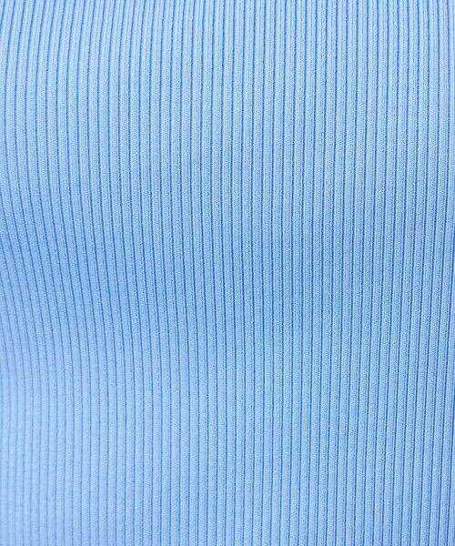 green label relaxing / グリーンレーベル リラクシング カットソー | ブライトリブ デコルテ フレンチスリーブ プルオーバー カットソー | 詳細23