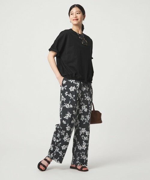 green label relaxing / グリーンレーベル リラクシング カットソー | 【WEB限定】＜at ease＞ドロスト カットソー 接触冷感 UVカット 遮熱 | 詳細10