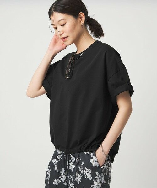 green label relaxing / グリーンレーベル リラクシング カットソー | 【WEB限定】＜at ease＞ドロスト カットソー 接触冷感 UVカット 遮熱 | 詳細6