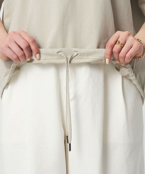 green label relaxing / グリーンレーベル リラクシング カットソー | 【WEB限定】＜at ease＞ドロスト カットソー 接触冷感 UVカット 遮熱 | 詳細24