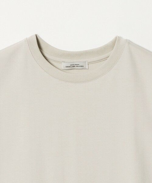 green label relaxing / グリーンレーベル リラクシング カットソー | 【WEB限定】＜at ease＞ドロスト カットソー 接触冷感 UVカット 遮熱 | 詳細28