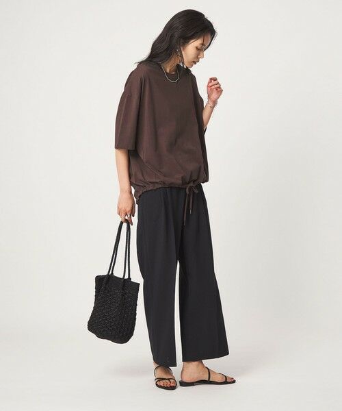 green label relaxing / グリーンレーベル リラクシング カットソー | 【WEB限定】＜at ease＞ドロスト カットソー 接触冷感 UVカット 遮熱 | 詳細30