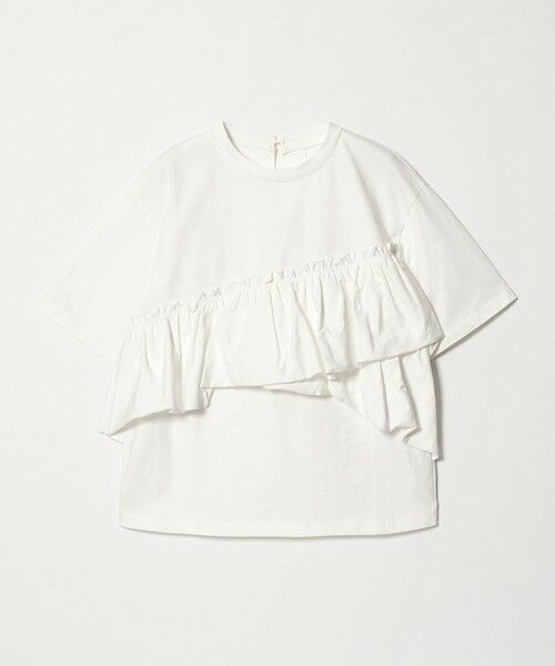 green label relaxing / グリーンレーベル リラクシング カットソー | 【WEB限定】＜at ease＞フリル カットソー 接触冷感 UVカット 遮熱 | 詳細8