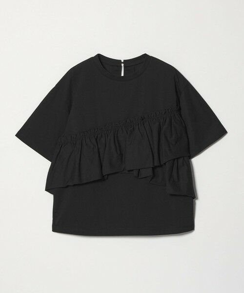 green label relaxing / グリーンレーベル リラクシング カットソー | 【WEB限定】＜at ease＞フリル カットソー 接触冷感 UVカット 遮熱 | 詳細20