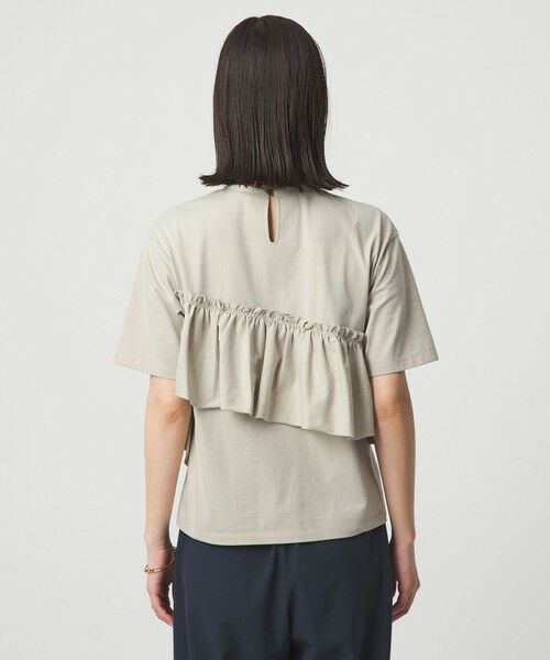 green label relaxing / グリーンレーベル リラクシング カットソー | 【WEB限定】＜at ease＞フリル カットソー 接触冷感 UVカット 遮熱 | 詳細25