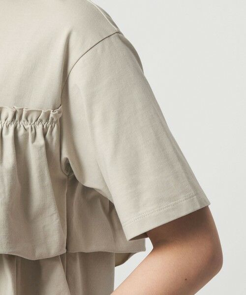 green label relaxing / グリーンレーベル リラクシング カットソー | 【WEB限定】＜at ease＞フリル カットソー 接触冷感 UVカット 遮熱 | 詳細27