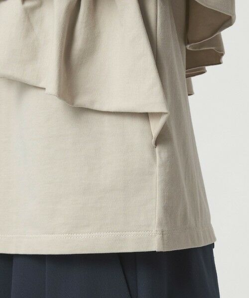 green label relaxing / グリーンレーベル リラクシング カットソー | 【WEB限定】＜at ease＞フリル カットソー 接触冷感 UVカット 遮熱 | 詳細28