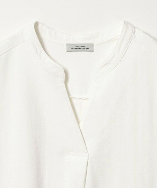 green label relaxing / グリーンレーベル リラクシング カットソー | 【WEB限定】＜at ease＞スキッパー カットソー 接触冷感 UVカット 遮熱 | 詳細6