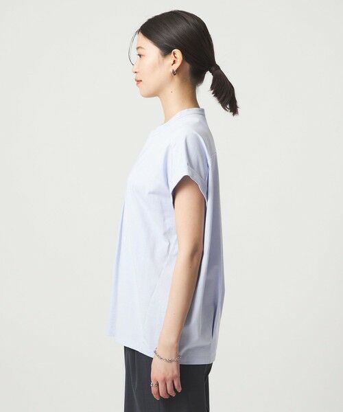 green label relaxing / グリーンレーベル リラクシング カットソー | 【WEB限定】＜at ease＞スキッパー カットソー 接触冷感 UVカット 遮熱 | 詳細25