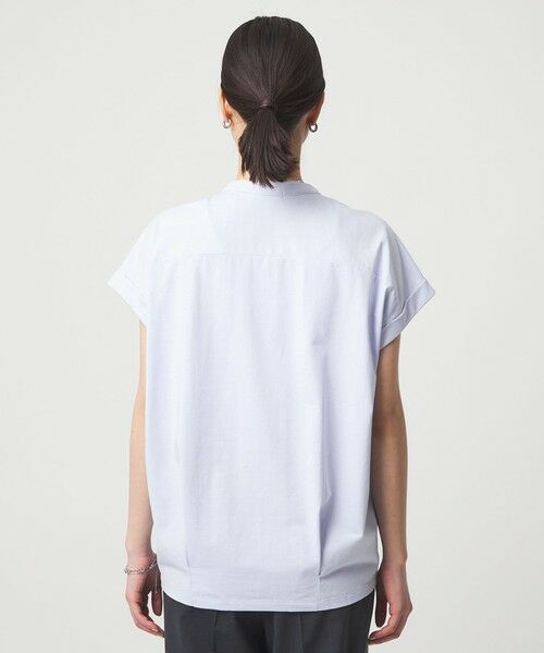 green label relaxing / グリーンレーベル リラクシング カットソー | 【WEB限定】＜at ease＞スキッパー カットソー 接触冷感 UVカット 遮熱 | 詳細26